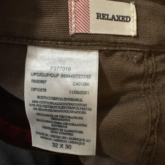 Dickies Flex Tough Max Pants Mens 32x30 Brown Relaxed Fit Work Cargo Utility - Picture 5 of 12